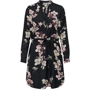 Onlcory Life L/S V-Neck Tunic WVN Noos, zwart, XXS