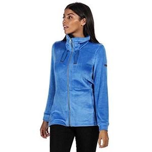 Odelia fleece van velours met hele rits