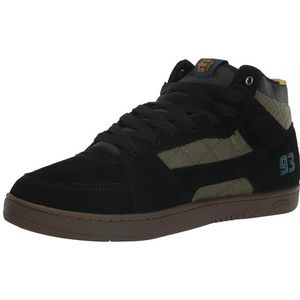 Etnies Heren MC Rap HI Skate schoen, zwart/groen/gom, 10 UK, Zwart Groen Gum, 45 EU