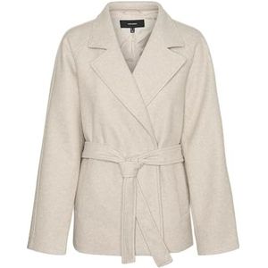 VERO MODA Dames Vmfortuneaya Raglan Sleeve Jacket Ga NOO, Havermout, L