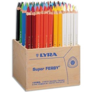 Super Ferby 1 kleurpotloden, lood: 6,25 mm, 96asstd