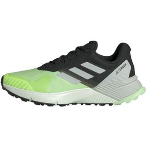 adidas Terrex Soulstride Sneaker voor heren, Green Spark Wonder Silver Core Zwart, 38 2/3 EU