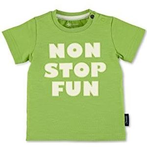 Sterntaler Leuk T-shirt voor babyjongens met korte mouwen, lichtgroen, 56 cm