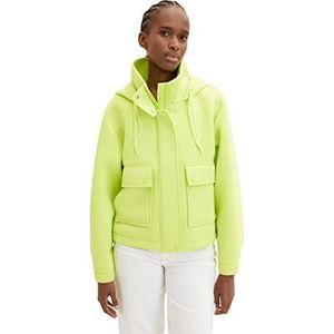 TOM TAILOR Denim Dames Jas 1035315, 24702 - Neon Lime, XS
