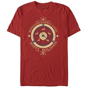 Netflix Unisex Christmas Chronicles-Energy Gage Organic Short Sleeve T-Shirt, Rood, XL, rood, XL