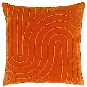 furn. Mangata Polyester Gevuld Kussen, Katoen, Oranje
