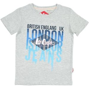 Lee Cooper Jongens T-shirt, marineblauw, 4 Jaar