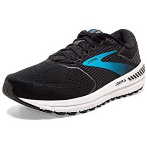 Brooks Ariel '20 - dames loopschoen - breedbreedte - zwart/ebben/blauw, 064 Zwart Ebony Blue, 40 EU