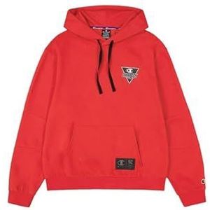 Champion Legacy Modern Sport (220363) - Poly-Cotton Rain Interlock Sweatshirt met capuchon, Vest (CRD), L Heren FW24, Schbel (Crd), L