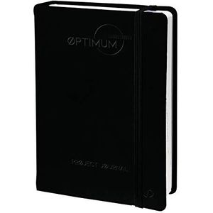 Quo Vadis 2371094Q - Project Journal Optimus 15 x 21 cm (eeuwige agenda + projectmanagement), zwart