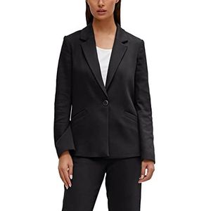 comma Damesblazer met lange mouwen, 999 zwart, 34