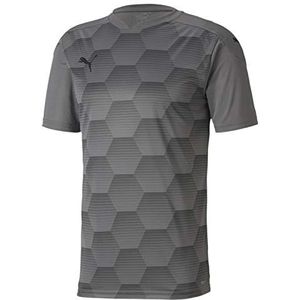 Puma TeamFINAL 21 Graphic Jersey shirt voor heren, Steel Gray Black, XXL