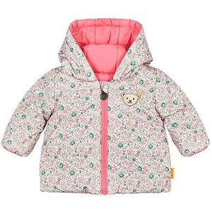 Steiff Omkeerbare jas met capuchon voor babymeisjes, roze, 74 cm