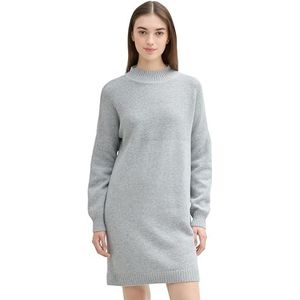 TOM TAILOR Denim Damesjurk, 10658 - Cement Grey Mélange, XL