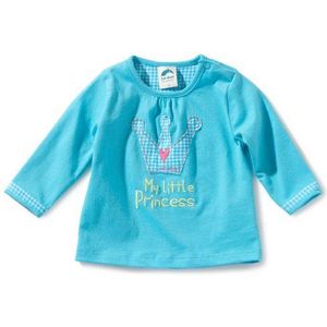 Sanetta baby 112185 T-shirt meisjes 56 Blu (Türkis (5636))