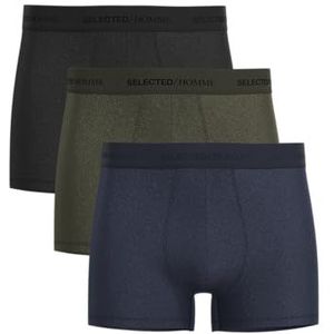 SELETED HOMME SLHTHOMAS Tencel 3-Pack Trunk NOOS, Sky Captain/Detail: mix Body - Wb3 - Mix, M
