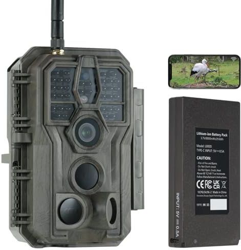 E8P - Mobiele Camera - Zwart - Lithium Accu 8000 mAh - 64 MP Beeldsensor