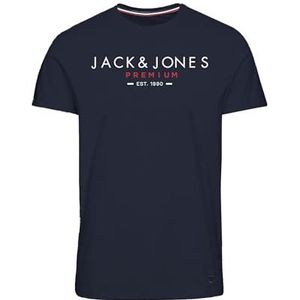 JACK & JONES Heren T-shirt, navy blazer, S