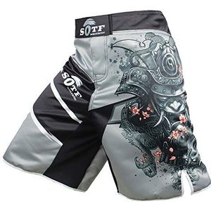 SOTF - Muay Thai Boxing Shorts - Grijs - Heren Sportbroek