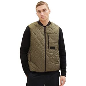 TOM TAILOR-denim Denim gewatteerd herengilet met bomberkraag
