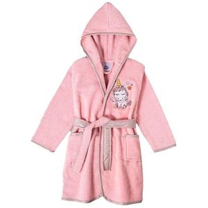 Kinderbadjas eenhoorn roze, T.2-4