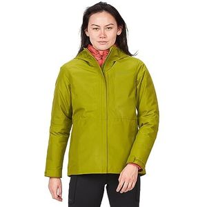 Marmot Dames Wm's Minimalist GORE-TEX Jacket, Waterdicht regenjack, ademende regenjas met capuchon, licht hardshell windjack voor wandel- en fietstochten, Cilantro, XS