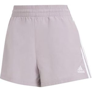 adidas Dames Essentials 3-Stripes Woven Shorts, preloved fig, XS