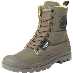 Palladium Pampa Hi OVERCUSH, Damessneakers, Olive Night, 41 EU, Olijfnacht, 41 EU