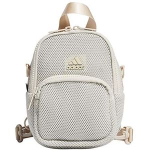 adidas Vrouwen Airmesh Convertible Mini Rugzak-Crossbody Bag, One Size, Alumina Beige, Eén maat