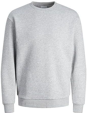 JACK & JONES JUNIOR Sweater JJEBRADLEY Grijs Melange