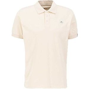 Alpha Industries X-Fit Poloshirt voor Heren Jet Stream White