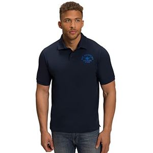 JP 1880 Poloshirt voor heren, mat nachtblauw, 8XL