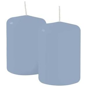 Risthò Stompkaarsen, Dusty Blue, diameter 7 cm, hoogte 10 cm, 4 stuks