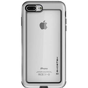 Ghostek Atomic Slim Protective Case voor Apple iPhone 7/8 Plus, zilverkleurig