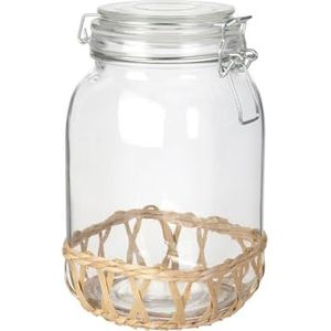 HOME DECO FACTORY KA4269 Mirage 1,5 l, glas, transparant, 12 x 12 x 20 cm