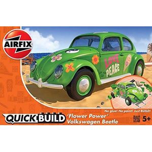 QuickBuild VW Beetle ""Flower Power"" modelbouwset