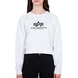 Alpha Industries Basic Boxy Sweater voor dames White