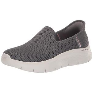 Skechers Hands Free Slip-ins Go Walk Flex-relish Instappers voor dames, HOUTSKOOL, 38.5 EU breed