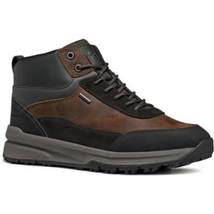 Geox U Sterratrail + Grip Sneakers voor heren, Dk Coffee, 44 EU