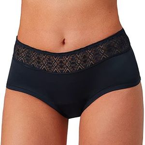 Absorberend broekje voor zwakke blaren – wasbaar en herbruikbaar, kleur zwart – maat S (36/38)