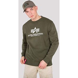 Alpha Sweatshirt voor heren, Donker Groen, M