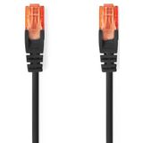 NEDIS Cat 6 kabels | RJ45 (8P8C) stekker | RJ45 (8P8C) stekker | UTP | 20,0 m | rond | PVC | zwart | plastic zak