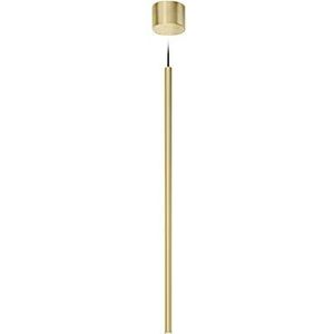 Homemania Hanglamp To-Be, goud, zwart, aluminium, 2,2 x 2,2 x 85 cm, 1 x LED, 4 W, 181 lm, 2700 K, 220-240 V