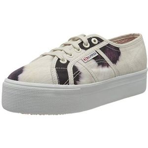 Superga Dames 2790 Fantasy COTW gymnastiekschoenen, Beige Lt Zand Cow A0u, 40 EU