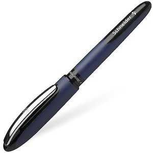 Schneider One Business Rollerball Pen (onuitwisbaar met 0,6 mm lijndikte en ultra-Smooth-punt, Made in Germany) blisterkaart, zwart