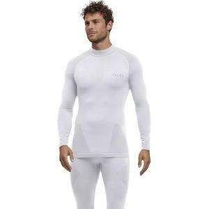 FALKE Heren Top van onderlaag Warm Turtleneck M L/s Sh functioneel materiaal sneldrogend 1 stuk, Wit White 2860, XXL