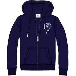 Russell Athletic Collegiate Zip Through Hoody Sweatshirt voor heren