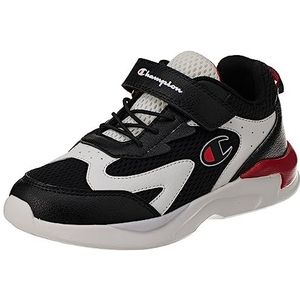 Champion Fast R B PS, sneakers, zwart/wit/rood (KK002), 28,5 EU, Nero Bianco Rosso Kk002