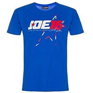 Vr46 Joe Roberts, T-shirt voor heren, lichtblauw, XXL