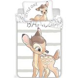 Disney Bambi babybeddengoedset, 100 x 135 cm + 40 x 60 cm, katoen